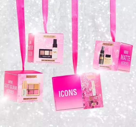 MAKEUP REVOLUTION MINI SOFT GLAM HEROES GESCHENKSET