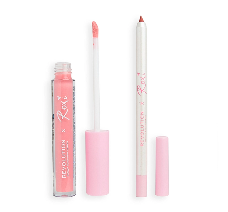 MAKEUP REVOLUTION X ROXI CHERRY BLOSSOM LIP KIT KOSMETIKSET FÜR LIPPEN