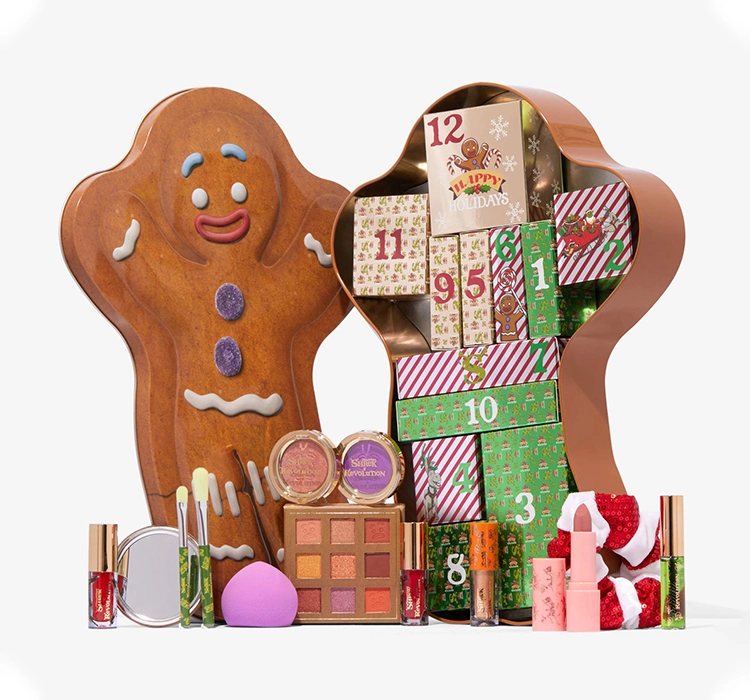 MAKEUP REVOLUTION X SHREK GINGY 12 DAYS ADVENTSKALENDER