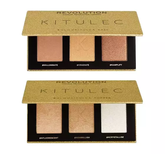 MAKEUP REVOLUTION x KITULEC HIGHLIGHTER PALETTE GLOWKITULCA 6x2,5G