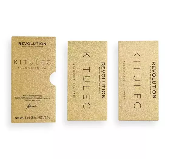 MAKEUP REVOLUTION x KITULEC HIGHLIGHTER PALETTE GLOWKITULCA 6x2,5G