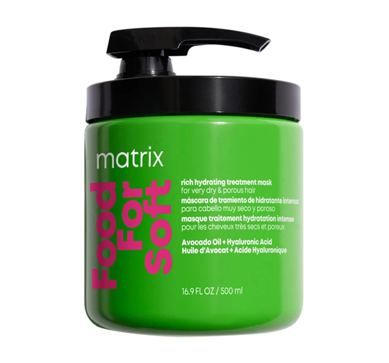 MATRIX FOOD FOR SOFT FEUCHTIGKEITSSPENDENDE HAARMASKE 500ML