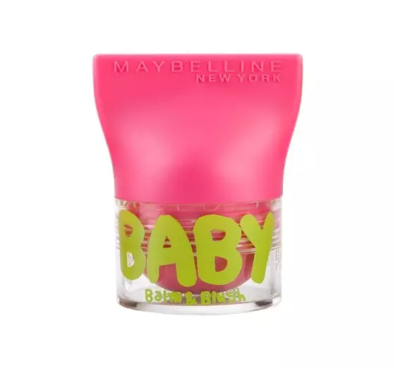 MAYBELLINE BABY LIPS BALM & BLUSH 02 FLIRTY PINK 3,5G