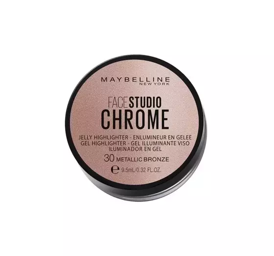 MAYBELLINE FACE STUDIO CHROME GEL-HIGHLIGHTER 30 METALLIC BRONZE 9,5ML