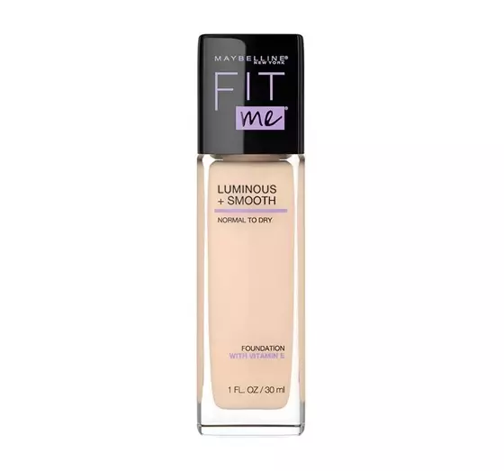 MAYBELLINE FIT ME LUMINOUS + SMOOTH FOUNDATION 110 PORCELAIN 30ML