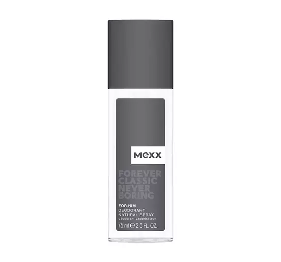 MEXX FOREVER CLASSIC NEVER BORING FOR HIM DEODORANT NATURAL SPRAY 75ML