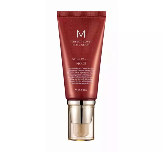 MISSHA PERFECT COVER BB-CREME GETÖNTE TAGESCREME SPF42 NO 21 LIGHT BEIGE 50ML