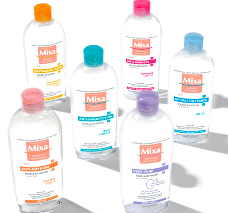 MIXA VERY PURE MIZELLARE GESICHTS- UND AUGENWASSER FÜR ERWACHSENE UND KINDER