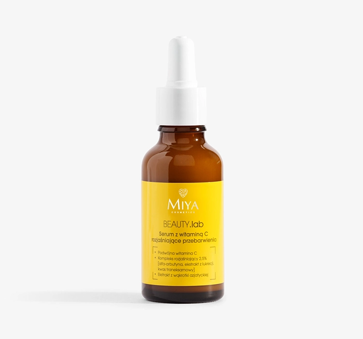 MIYA COSMETICS BEAUTY.LAB SERUM FÜR GESICHT MIT VITAMIN C GEGEN VERFÄRBUNGEN 30ML