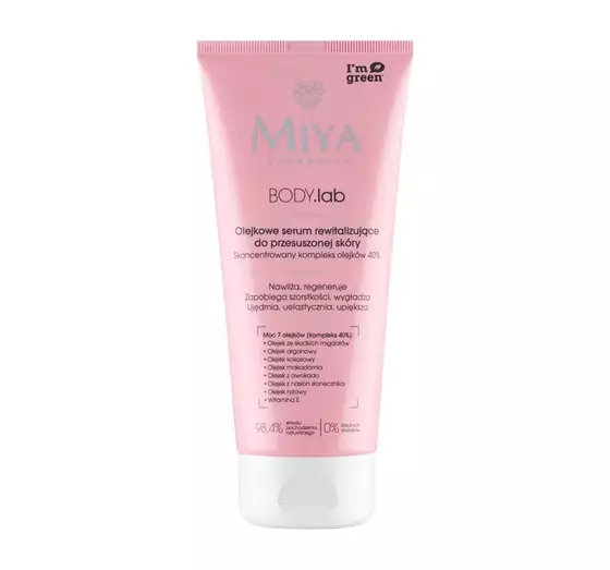 MIYA COSMETICS BODY.LAB REVITALISIERENDES ÖLSERUM FÜR TROCKENE HAUT 200ML