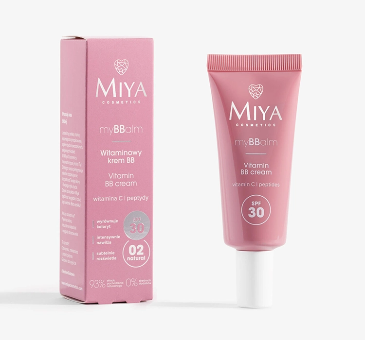 MIYA COSMETICS MYBBCREAM VITAMINENCREME BB 02 NATURAL 30ML