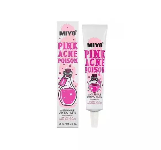 MIYO PINK ACNE POISON PASTE GEGEN UNREINHEITEN 15ML