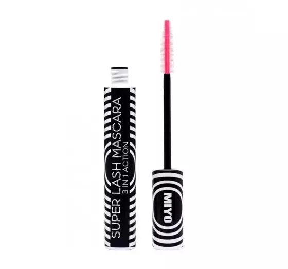 MIYO SUPER LASH MASCARA 3IN1 ACTION VERDICKENDE WIMPERNTUSCHE 10ML