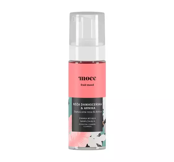 MOEE FRUIT MOOD DAMASZENER ROSE & ARNIKA FEUCHTIGKEITSSPENDER WASCHSCHAUM 150ML