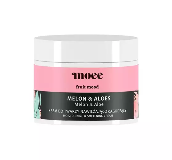 MOEE FRUIT MOOD MELONE & ALOE FEUCHTIGKEITSSPENDEND-LINDERNDE GESICHTSCREME 50ML