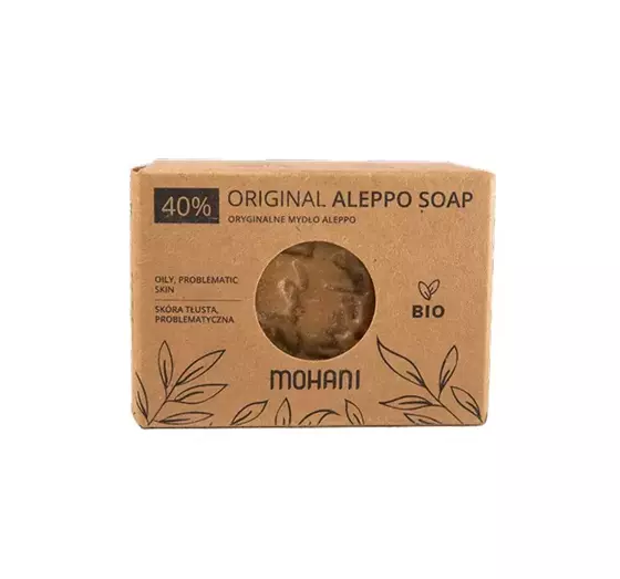MOHANI ORIGINAL ALEPPO SOAP ALEPPO-SEIFE 40% 185G