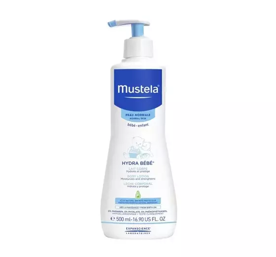 MUSTELA BEBE BODY LOTION KÖRPERLOTION FÜR KINDER 500 ML