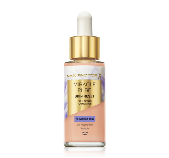 Max Factor Miracle Pure Skin Reset Foundation-Serum 10-30 Fair 30ml