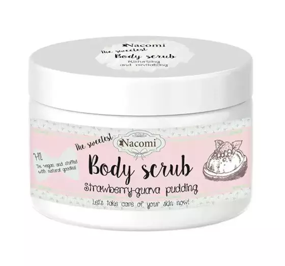 NACOMI BODY SCRUB PEELING ERDBEERE GUAVA 200 G