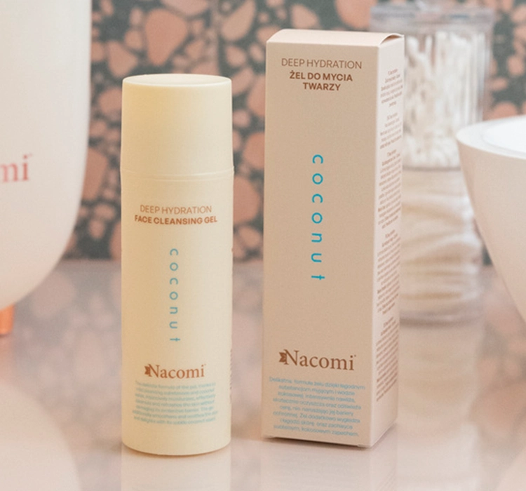 NACOMI COCONUT REINIGUNGSGEL FÜR GESICHT 140ML