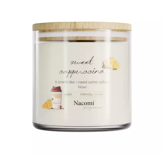 NACOMI FRAGRANCES SOJA DUFTKERZE SWEET CAPPUCCINO 450G