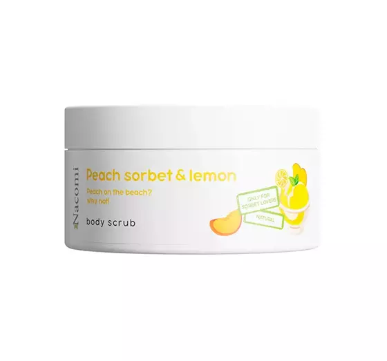 NACOMI KÖRPERPEELING PEACH SORBET & LEMON 100ML