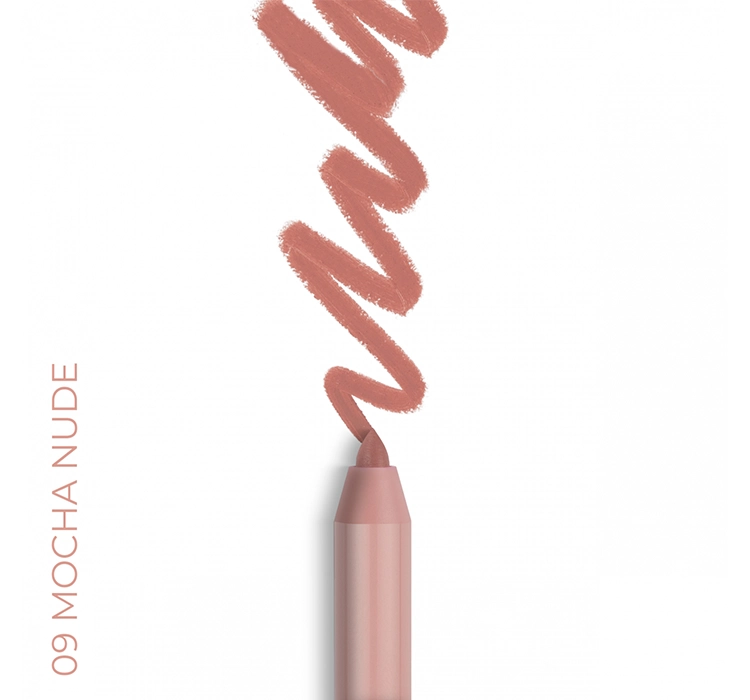 NAM Iconic Matte Pencil cremiger Lippenkonturenstift 09 Mocha Nude 0,7g