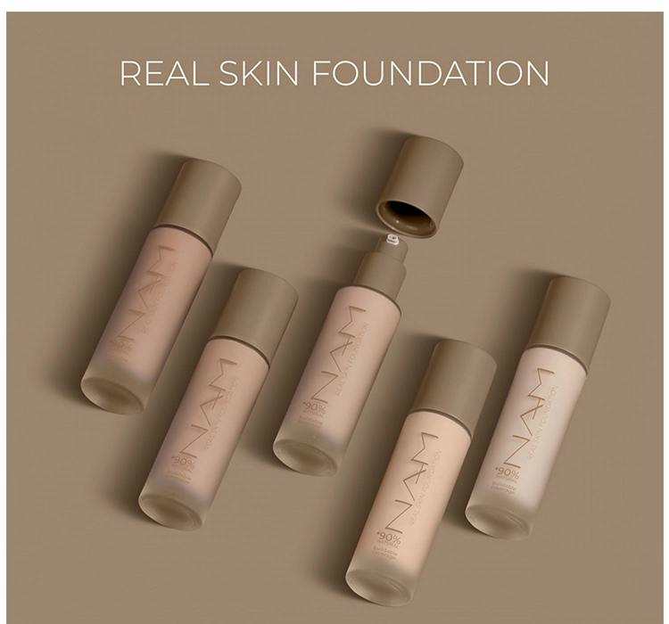 NAM Real Skin Foundation pflegende Grundierung 05 Warm Beige 30ml