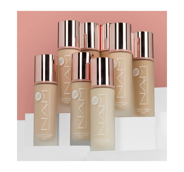 NAM SMART FLAWLESS FOUNDATION DECKENDE GRUNDIERUNG 01N SWAN 30ML