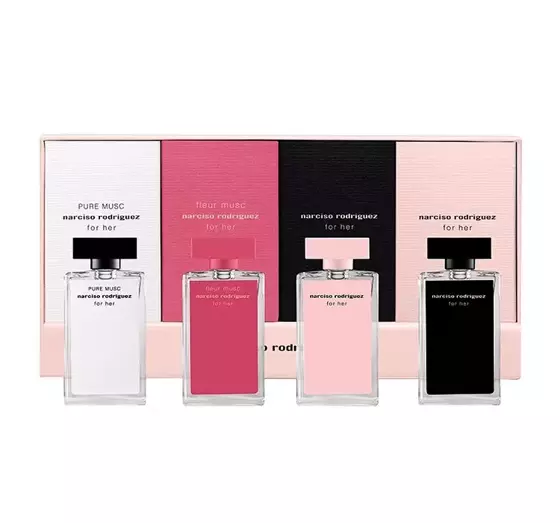 NARCISO RODRIGUEZ FOR HER COLLECTION 4 X 7,5ML