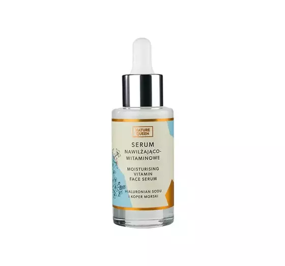 NATURE QUEEN FEUCHTIGKEITSSPENDENDES VITAMINSERUM NATRIUMHYALURONAT UND SEEFENCHEL 30ML