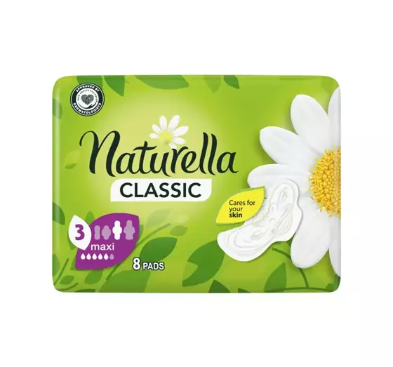 NATURELLA CLASSIC MAXI HYGIENEBINDEN MIT FLÜGELN 8 STÜCK