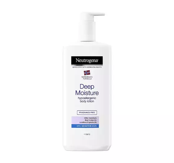 NEUTROGENA DEEP MOISTURE HYPOALLERGENE KÖRPERLOTION 400ML