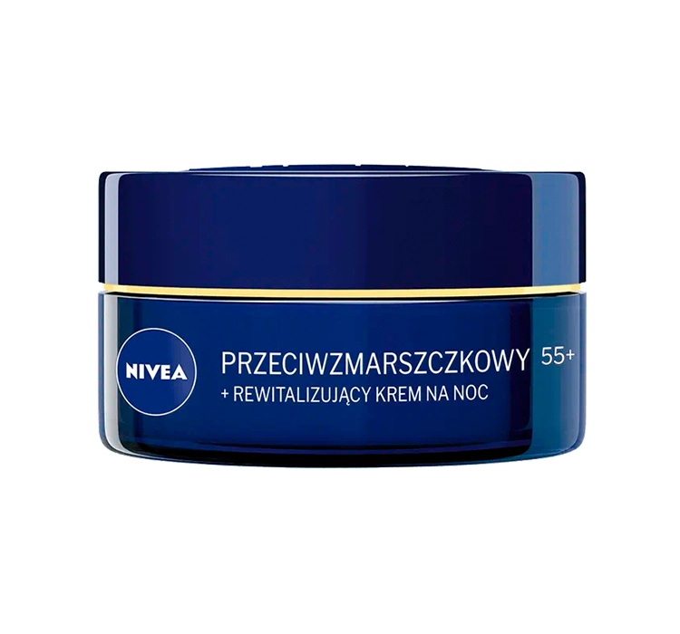 NIVEA 2 PACK ANTI-FALTEN + REVITALISIERENDE TAGES- UND NACHTCREME 55+ 2x50ML