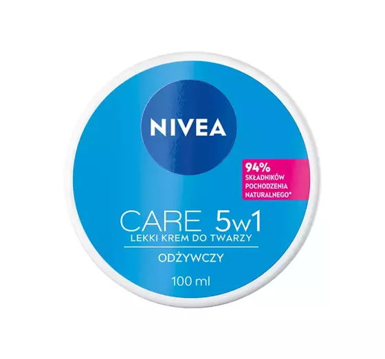 NIVEA CARE INTENSIVE PFLEGE LEICHTE CREME 100 ML