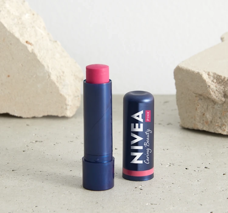 NIVEA CARING BEAUTY LIPPEN- UND WANGENSTIFT 3IN1 PINK 4,8G