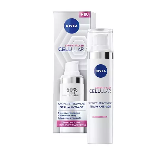 NIVEA CELLULAR EXPERT FILLER KONZENTRIERTES SERUM ANTI-AGE 40ML