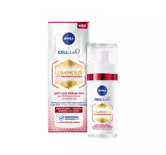 NIVEA CELLULAR LUMINOUS630 ANTI-AGE SERUM 2IN1 30ML