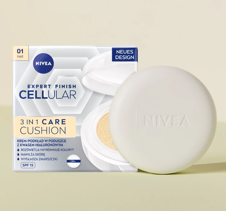 NIVEA HYALURON CELLULAR FILLER KOMPAKT-FOUNDATION SPF15 01 HELL 15G