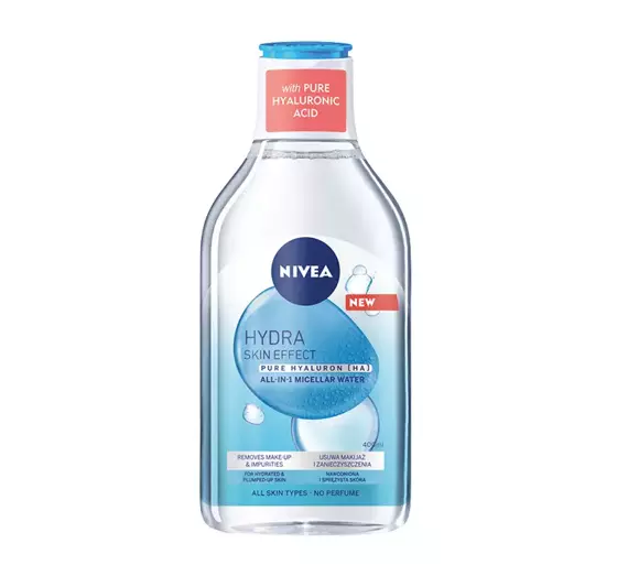 NIVEA HYDRA SKIN EFFECT MIZELLENWASSER 400ML