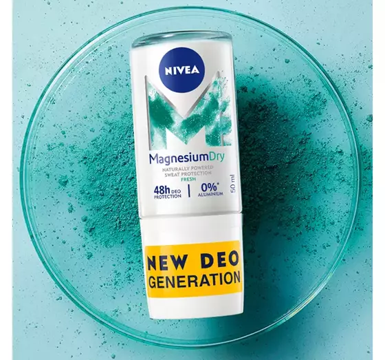 NIVEA MAGNESIUM DRY FRESH DEODORANT ROLL ON 50ML