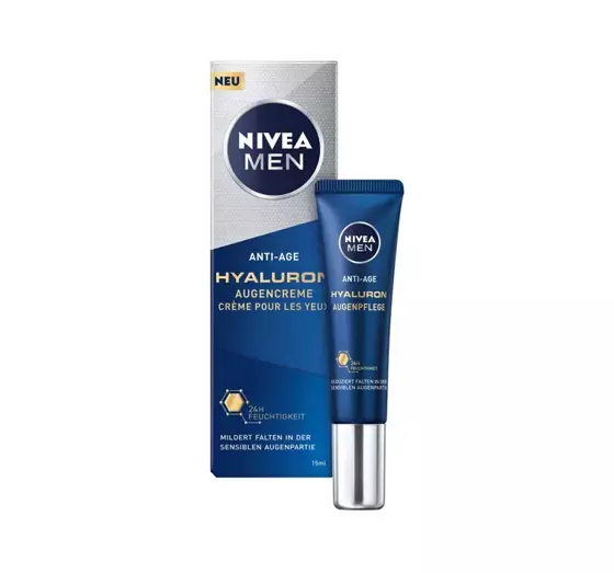 NIVEA MEN ANTI-AGE HYALURON ANTI FALTEN AUGENCREME 15ML