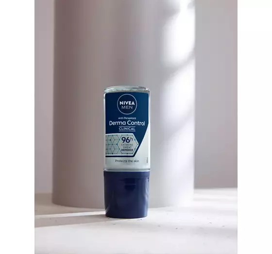 NIVEA MEN DERMA DRY CONTROL MAXIMUM ANTITRANSPIRANT ROLL ON FÜR MÄNNER 50ML