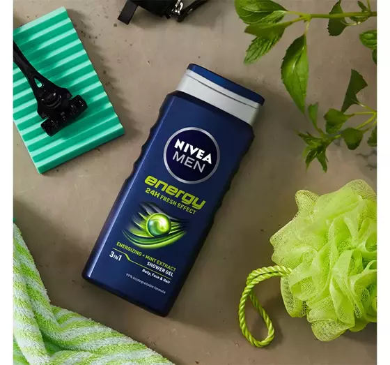 NIVEA MEN ENERGY DUSCHGEL 500 ML