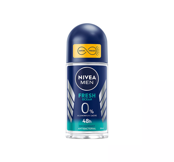 NIVEA MEN FRESH OCEAN DEODORANT ROLL ON 50ML