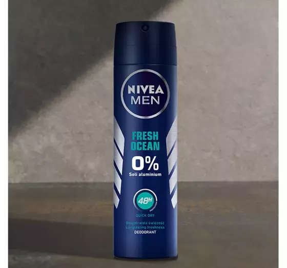 NIVEA MEN FRESH OCEAN DEODORANT SPRAY 150ML