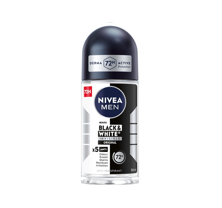 NIVEA MEN INVISIBLE ANTITRANSPIRANT ROLL ON 50 ML