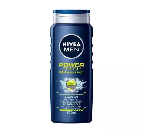 NIVEA MEN POWER FRESH DUSCHGEL FÜR MÄNNER 500ML