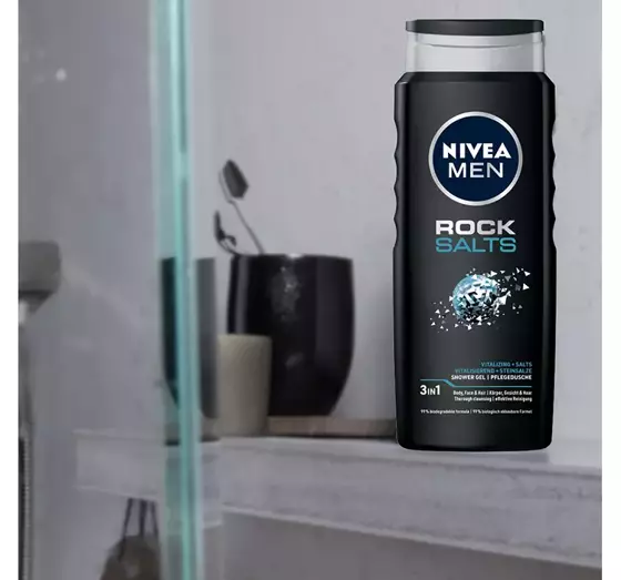 NIVEA MEN ROCK SALT DUSCHGEL FÜR MÄNNER 500ML