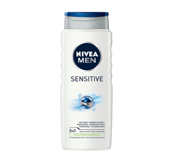 NIVEA MEN SENSITIVE LINDERNDES DUSCHGEL FÜR MÄNNER 500ML